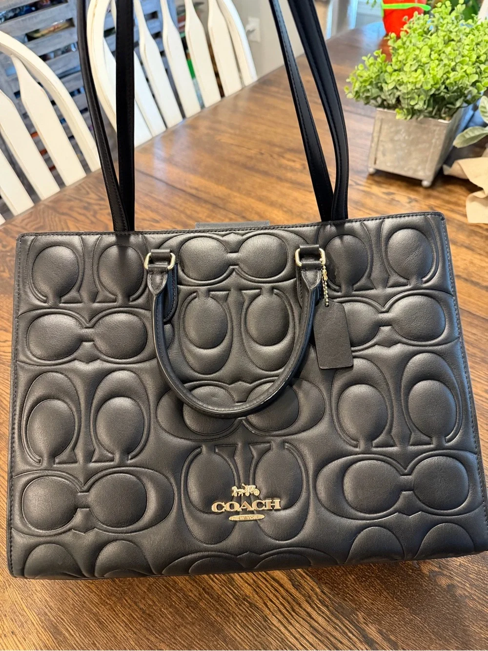 COACH Maggie Tote in Signature